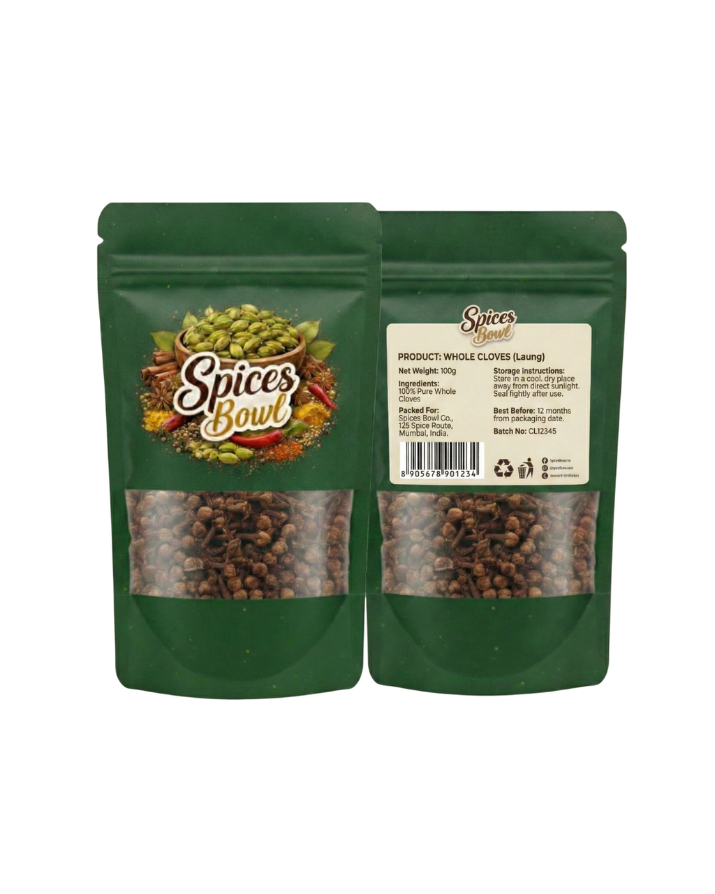 Premium Cloves (Laung) – Intense Flavor & Strong Aroma